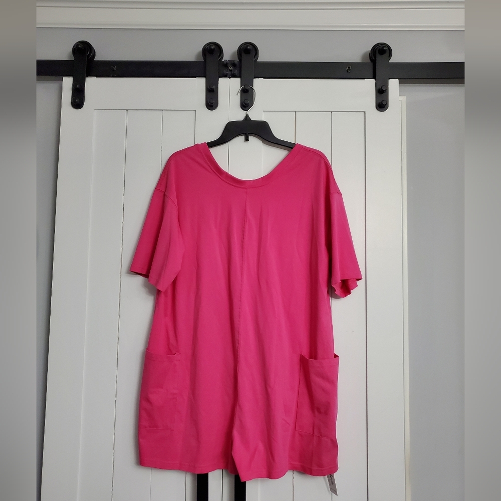 Dokuritu Oversized Romper With Pockets. NEW!